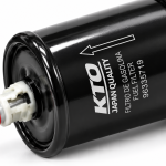 Detalle del cuerpo del filtro de gasolina KTO