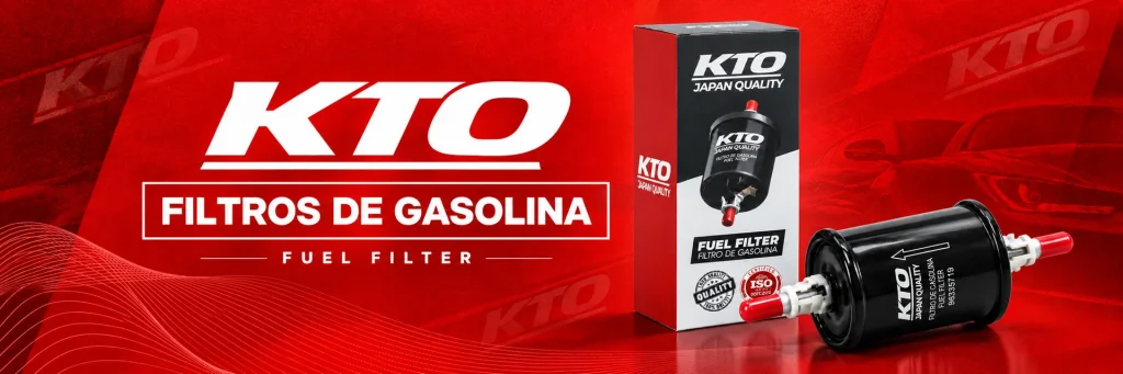 Filtros de gasolina KTO