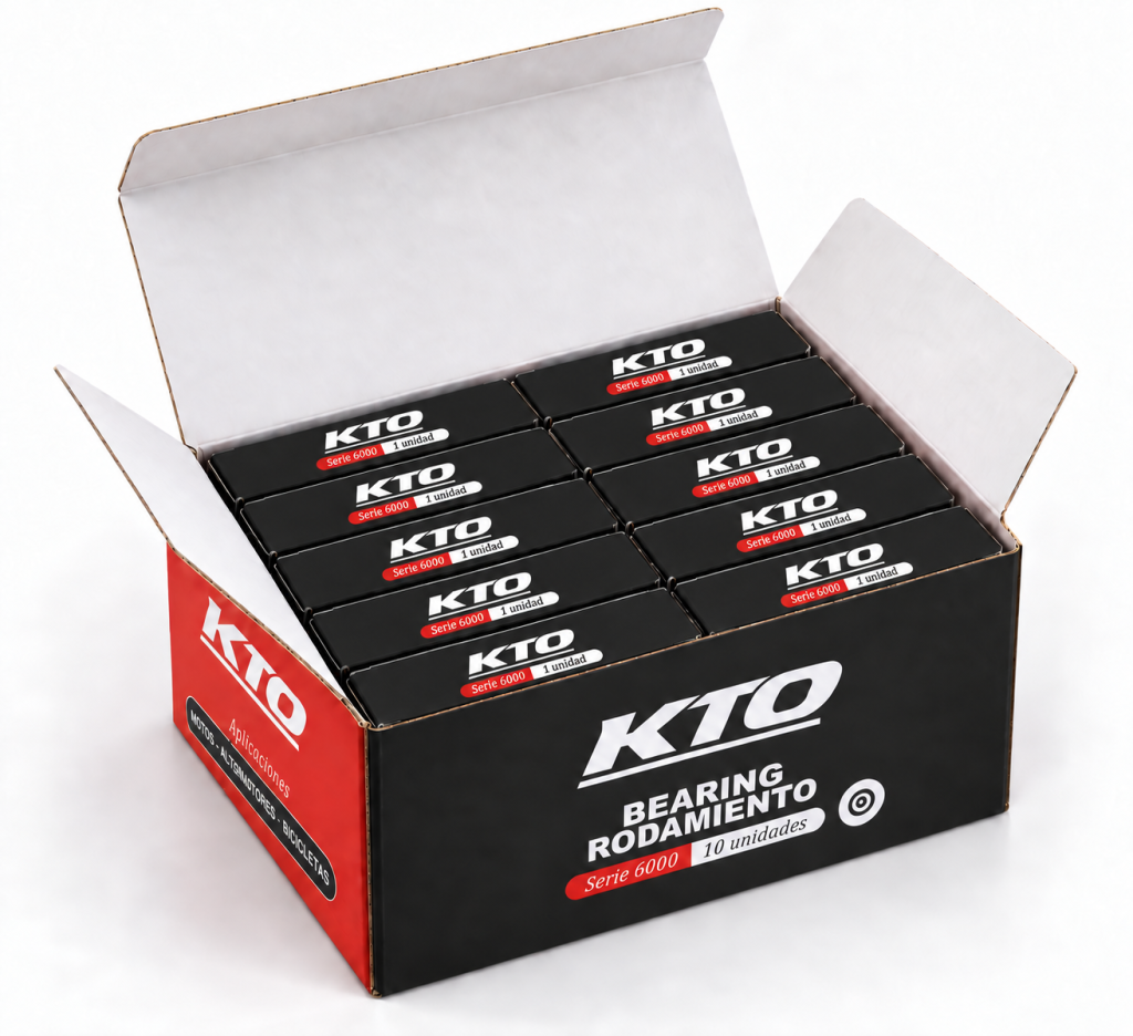 Caja con empaques de rodamientos Serie 6000 KTO