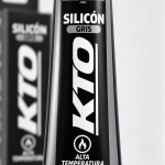 Detalle del tubo de silicon gris KTO