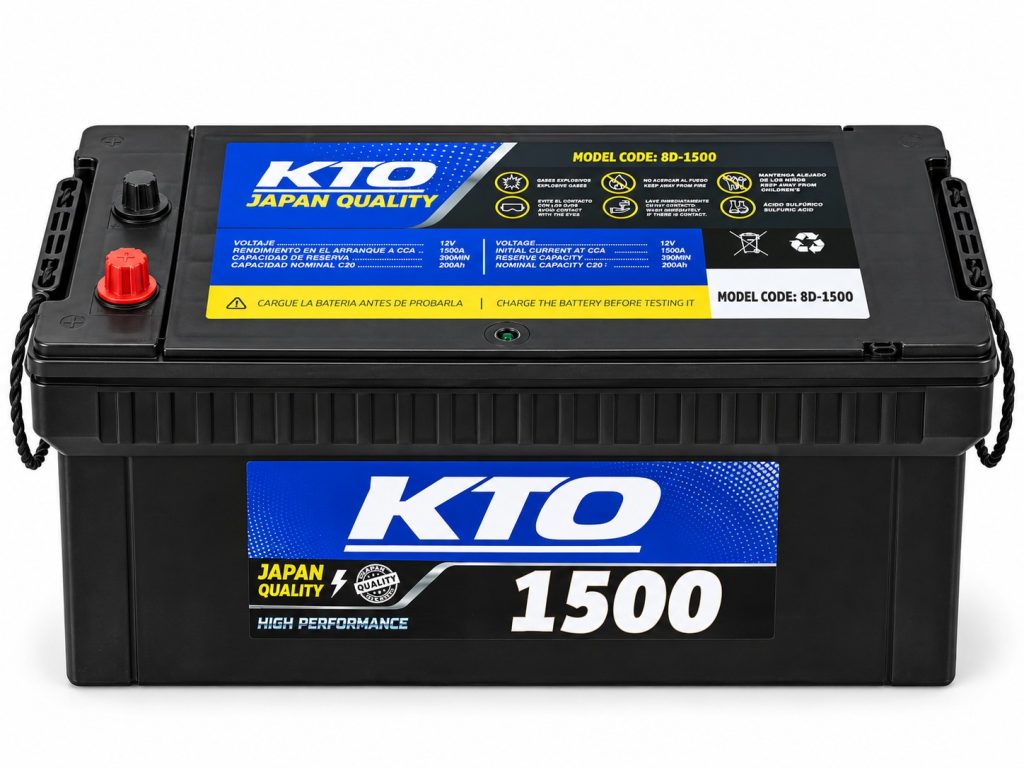 Batería KTO 8D-1500 - imagen 1